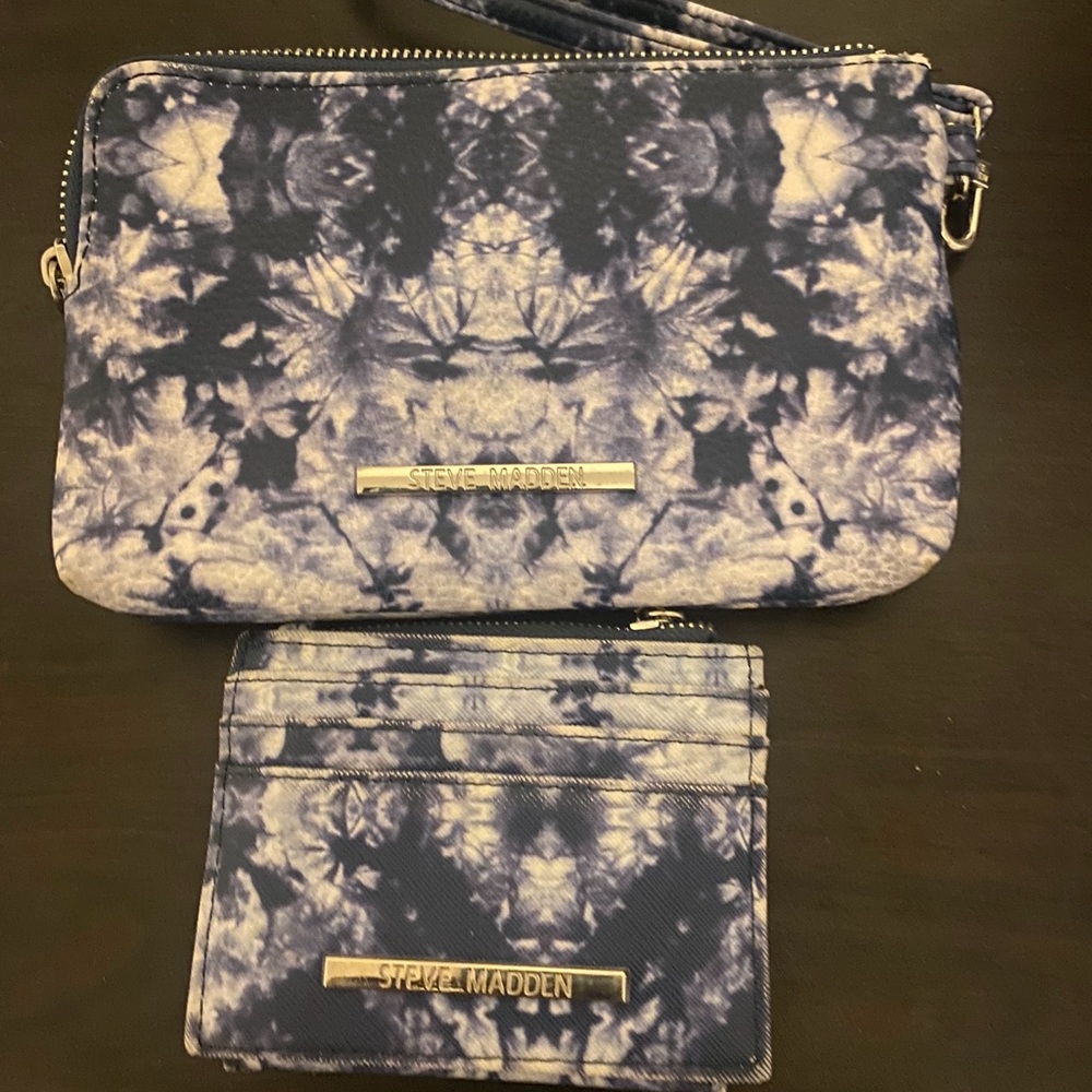 Steve Madden Blue Tie-Dye Women's Bag Set